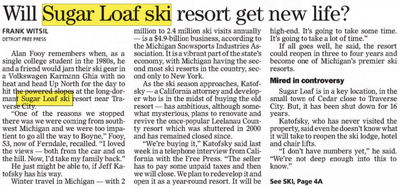 Sugar Loaf Resort - Nov 2016 New Owner (newer photo)